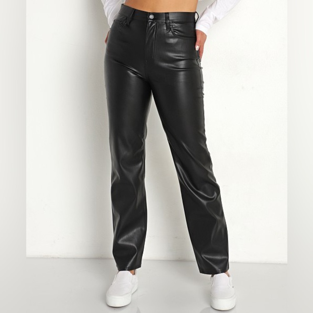 NWT Pistola Cassie Super High Rise in Slate Black size 26